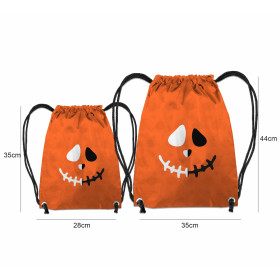 GYM BAG - SMILE / PUMPKINS - sewing set