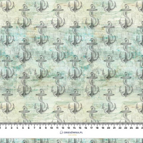ANCHORS pat. 1 (SEA ABYSS)  - Waterproof woven fabric