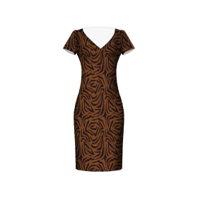 ZEBRA PAT. 2 / brown - dress panel 