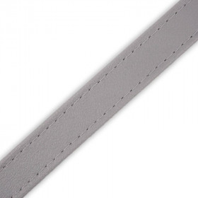 Leatherette strap 19 mm - light grey