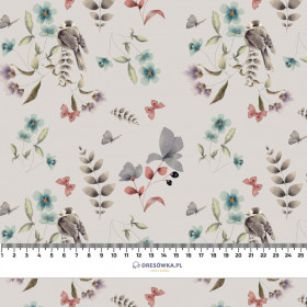 BIRDS AND BUTTERFLIES (INTO THE WOODS) - Waterproof woven fabric
