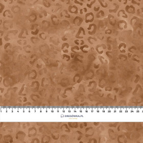 SPOTS / modern mint (SNOW LEOPARDS) - Crepe