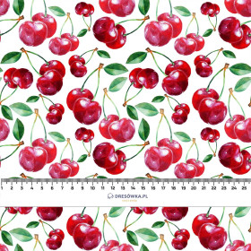 CHERRIES / PAT. 5 - single jersey with elastane 