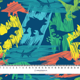 DINO COLOR- single jersey with elastane ITY