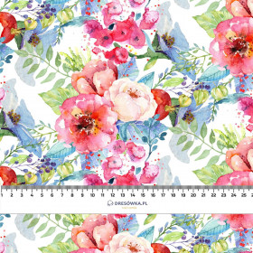 WILD ROSE PAT. 3 (IN THE MEADOW) - Cotton sateen 190g
