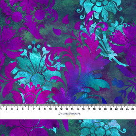 FLORAL  MS. 2 - looped knit fabric with elastane ITY