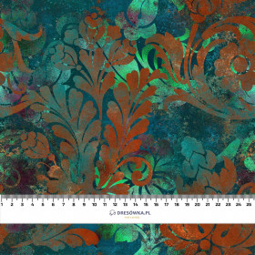 FLORAL  MS. 4 - looped knit fabric with elastane ITY