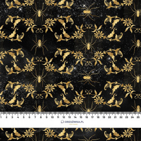 GOLDEN SPIDERS PAT. 1 - looped knit fabric with elastane ITY