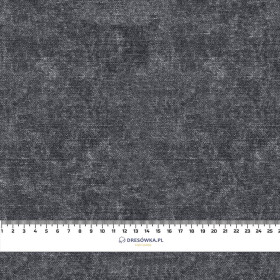 ACID WASH / GRAPHITE  - looped knit fabric