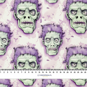 PASTEL FRANKENSTEIN - looped knit fabric