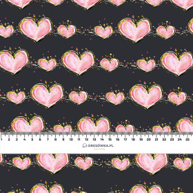 CHAIN OF HEARTS - Waterproof woven fabric