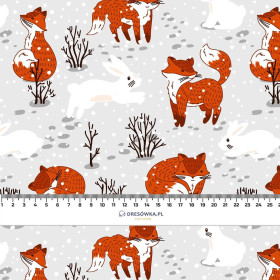 80cm FOXES AND HARES - softshell