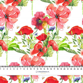 POPPIES PAT. 2 (IN THE MEADOW) - Cotton sateen 190g
