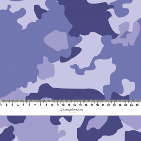 CAMOUFLAGE PAT. 3 / Very Peri - Cotton woven fabric
