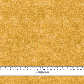 ACID WASH / MUSTARD  - Cotton woven fabric