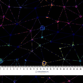 NEON SPIDER'S WEB- single jersey with elastane ITY