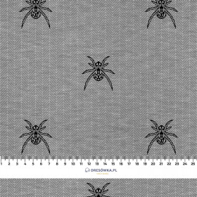 SPIDER / NIGHT CALL / grey- Upholstery velour 