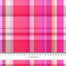 PINK CHECK PAT. 3 - quick-drying woven fabric