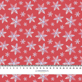 SNOWFLAKES PAT. 3 (CHRISTMAS FRIENDS) - light brushed knitwear