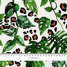 IN THE JUNGLE - Linen with viscose