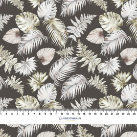 TROPICAL LEAVES - Viscose jersey