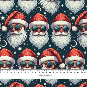 SANTA'S GANG - looped knit fabric