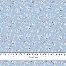 WINTER TWIGS pat. 1 (WINTER IN PARK) - Waterproof woven fabric