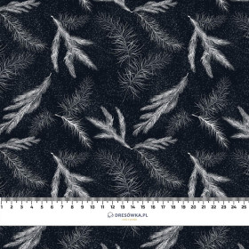 WINTER TWIGS pat. 3 (WINTER IN PARK) - Cotton woven fabric