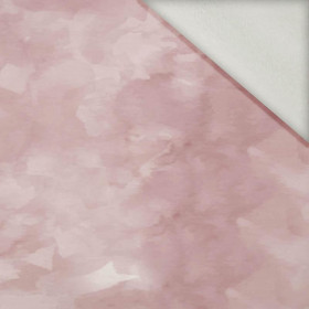 CAMOUFLAGE pat. 2 / rose quartz - brushed knit fabric with teddy / alpine fleece