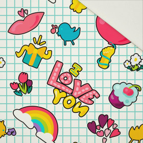 COLORFUL STICKERS PAT. 1 - Cotton drill