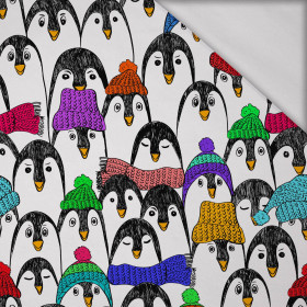 PENGUINS IN SCARVES - Cotton interlock