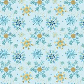 BLUE SNOWFLAKES pat. 3 - softshell