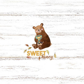 SWEET HONEY (BEARS AND BUTTERFLIES) - panel 50cm x 60cm