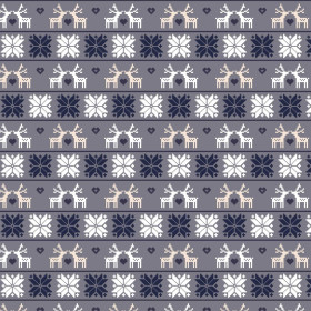 REINDEERS / sweater (WINTER TIME) / grey