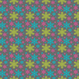 COLORFUL SNOWFLAKES (PENGUINS)