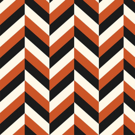 HALLOWEEN HERRINGBONE / maroon 