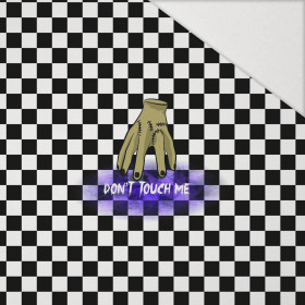WEDNESDAY Pat. 10 - panel (60cm x 50cm) Hydrophobic brushed knit