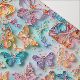 PAPER BUTTERFLIES - Hydrophobic brushed knit