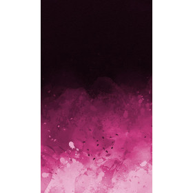 MULTIPURPOSE NECK WARMER - SPECKS (fuchsia) / black