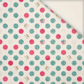 GLITTER DOTS PAT 2 - Slub Weave 