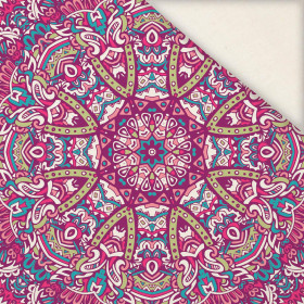 COLORFUL MANDALA pat. 3 - Linen with viscose