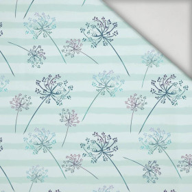 DANDELIONS / STRIPES (DRAGONFLIES AND DANDELIONS) - swimsuit lycra