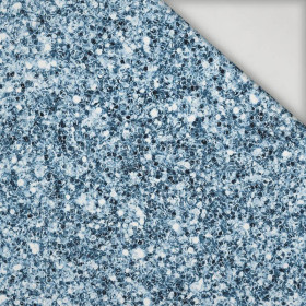 SEA BLUE GLITTER (DRAGONFLIES AND DANDELIONS) - swimsuit lycra