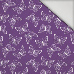 BUTTERFLIES / contour (PURPLE BUTTERFLIES) - swimsuit lycra