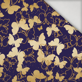 BUTTERFLIES / gold - lycra 300g