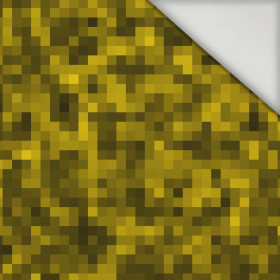 PIXELS pat. 2 / mustard - lycra 300g