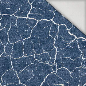 SCORCHED EARTH (white) / ACID WASH (dark blue) - lycra 300g