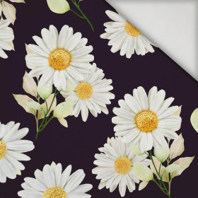 DAISIES PAT. 3 / black - lycra 300g