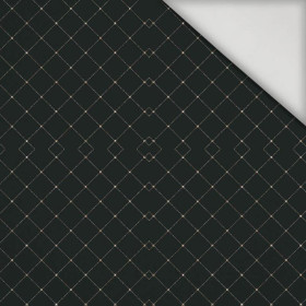 GOLDEN STITCH / BLACK - swimsuit lycra