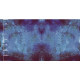 BLUE SPECKS -  PANEL (80cm x 155cm) SINGLE JERSEY ITY